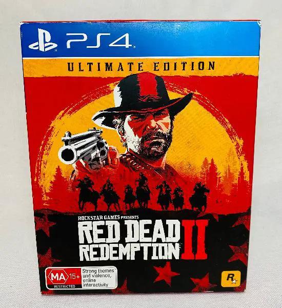 Game | Sony PlayStation 4 | PS4 Red Dead Redemption 2 Ultimate Edition Physical Video Games Game Sony