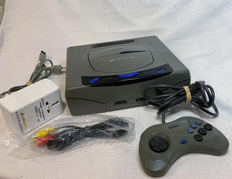 Console | Sega Saturn | Japanese Grey Modified Video Game Consoles Console Sega