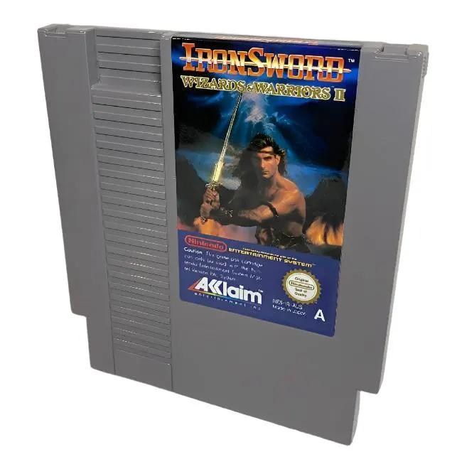 Game | Nintendo NES | Iron Sword Wizards and Warriors II Physical Video Games Game Nintendo