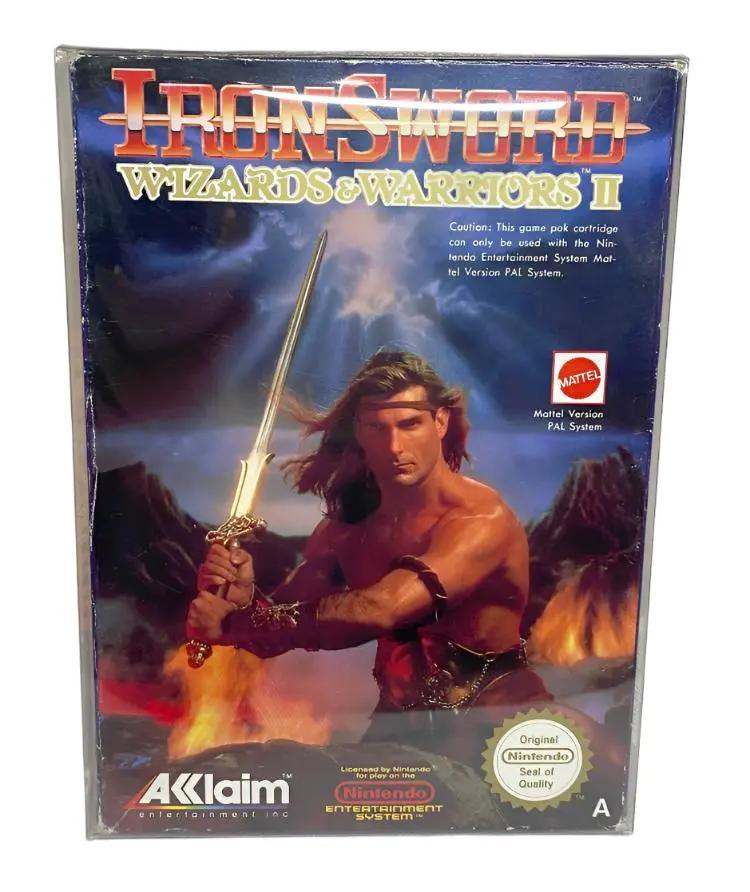 Game | Nintendo NES | Iron Sword Wizards and Warriors II Physical Video Games Game Nintendo