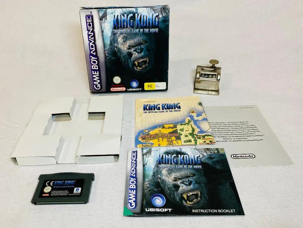 Game | Nintendo Game Boy Advance GBA | King Kong Physical Video Games Game Nintendo