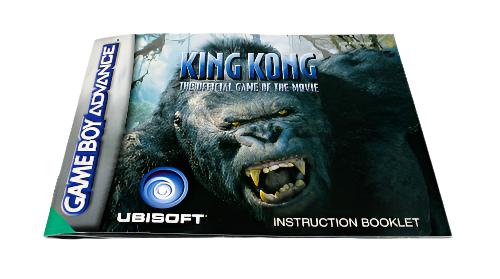 Game | Nintendo Game Boy Advance GBA | King Kong