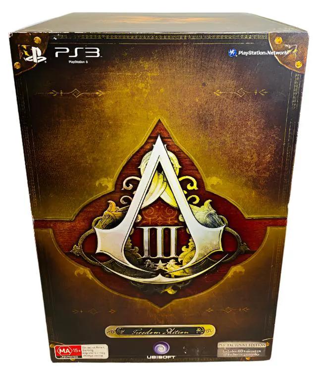 Game | Sony PlayStation PS3 | Assassin's Creed 3: Freedom Edition Boxed Set Physical Video Games Game Sony
