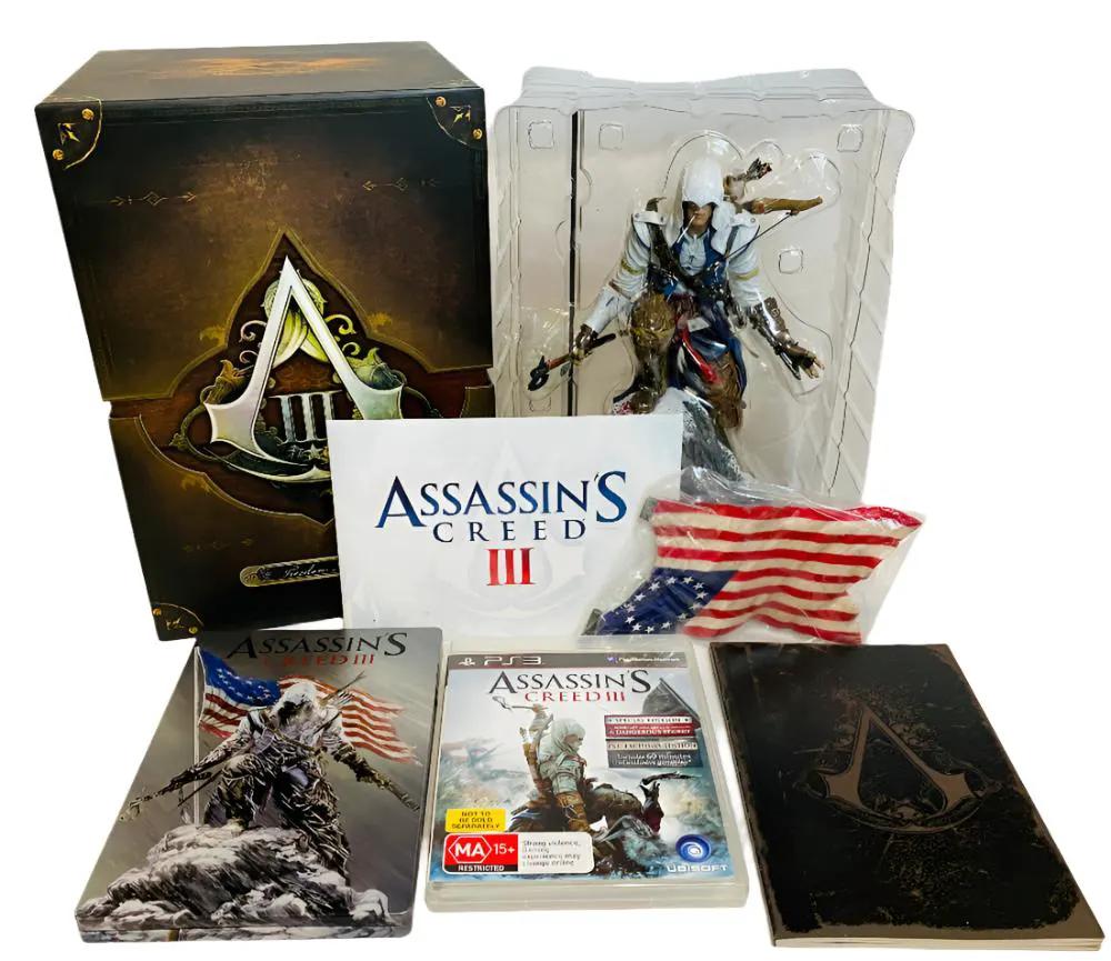 Game | Sony PlayStation PS3 | Assassin's Creed 3: Freedom Edition Boxed Set Physical Video Games Game Sony