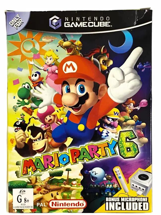 Game | Nintendo GameCube | Mario Party 6 Physical Video Games Game Nintendo