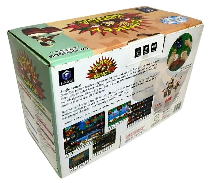 Game | Nintendo GameCube | Boxed Donkey Konga Physical Video Games Game Nintendo