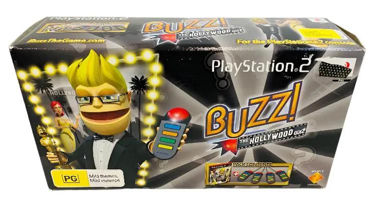 Game | Sony PlayStation PS2 | Boxed Buzz!: Hollywood Quiz Physical Video Games Game Sony