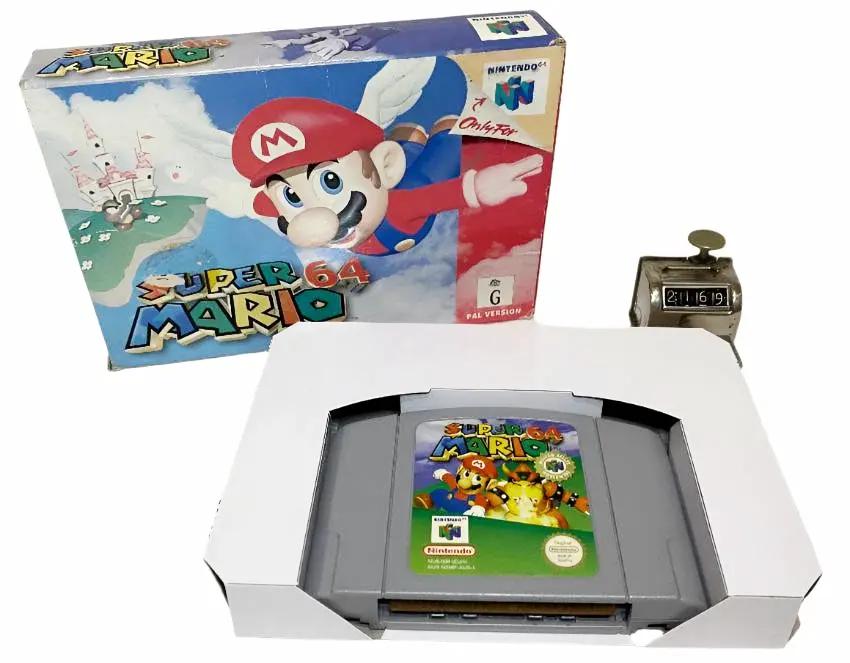 Game | Nintendo N64 | Super Mario 64 Physical Video Games Game Nintendo
