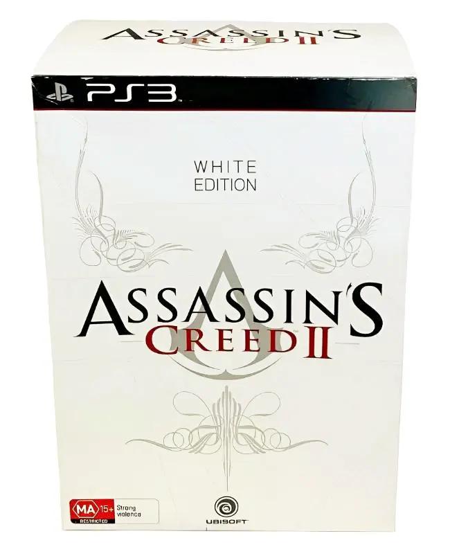Game | Sony PlayStation PS3 | Assassin's Creed II (White Edition) Physical Video Games Game Sony