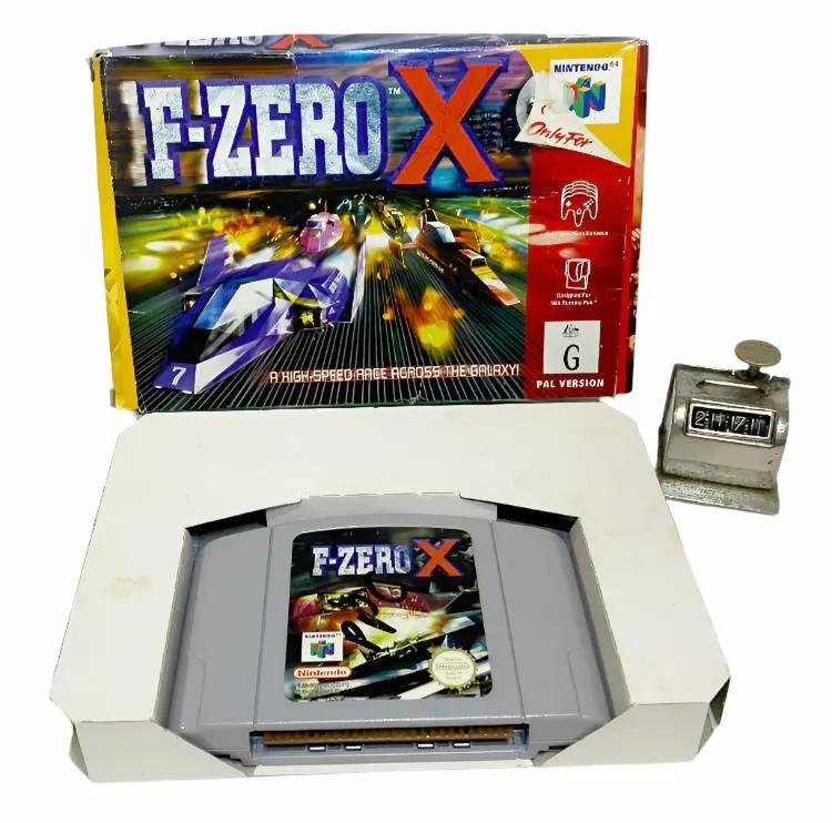 Game | Nintendo N64 | F-Zero X Physical Video Games Game Nintendo