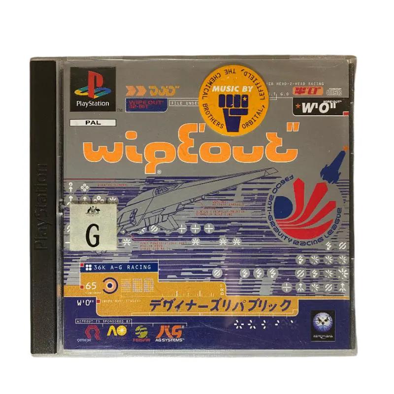 Game | Sony PlayStation PS1 | Wipeout Physical Video Games Game Sony