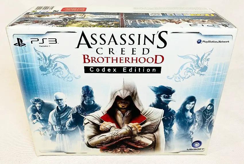 Game | Sony PlayStation PS3 | Assassin's Creed: Brotherhood (Limited Codex Edition) Physical Video Games Game Sony