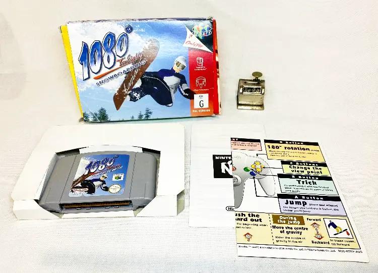 Game | Nintendo N64 | 1080 Snowboarding Physical Video Games Game Nintendo