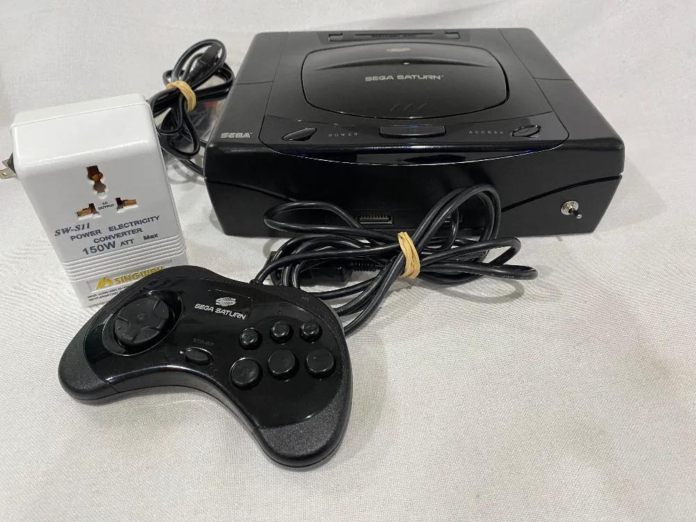 Console | Sega Saturn | Modified Black USA NTSC Video Game Consoles Console Sega