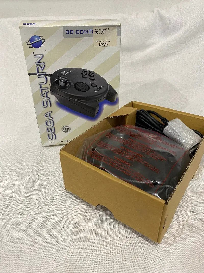 Controller | Sega Saturn | 3D Control Pad Game Controllers Controllers & Attachments Sega