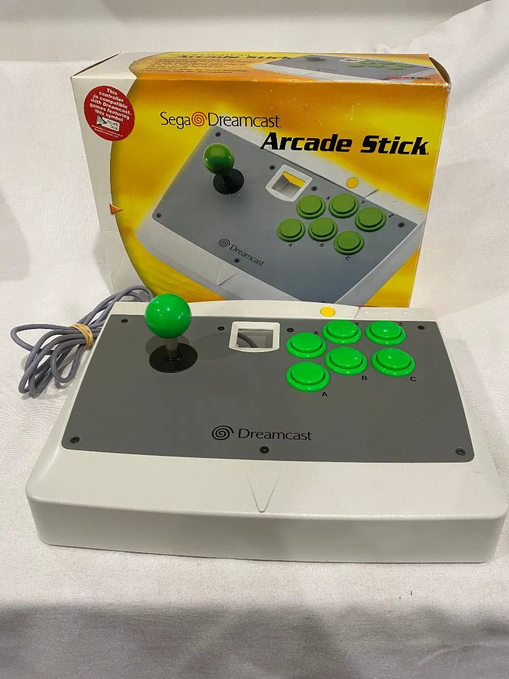 Controller | Sega Dreamcast Joystick Arcade Stick Control HKT-7300 Electronics Controllers & Attachments Sega