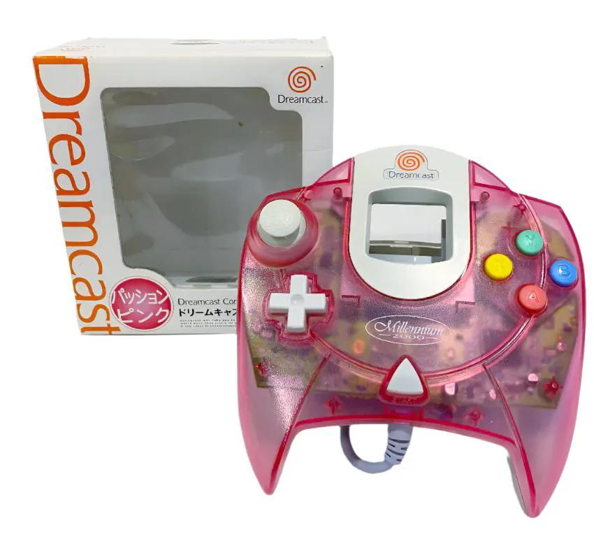 Controller | Sega Dreamcast | Millennium 2000 Passion Pink Boxed Game Controllers Controllers & Attachments Sega
