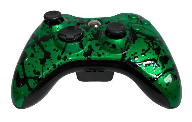 Controller | Xbox 360 | Genuine Green + Black Wireless Controller Gaming Pads Controllers & Attachments RetroSales.com.au