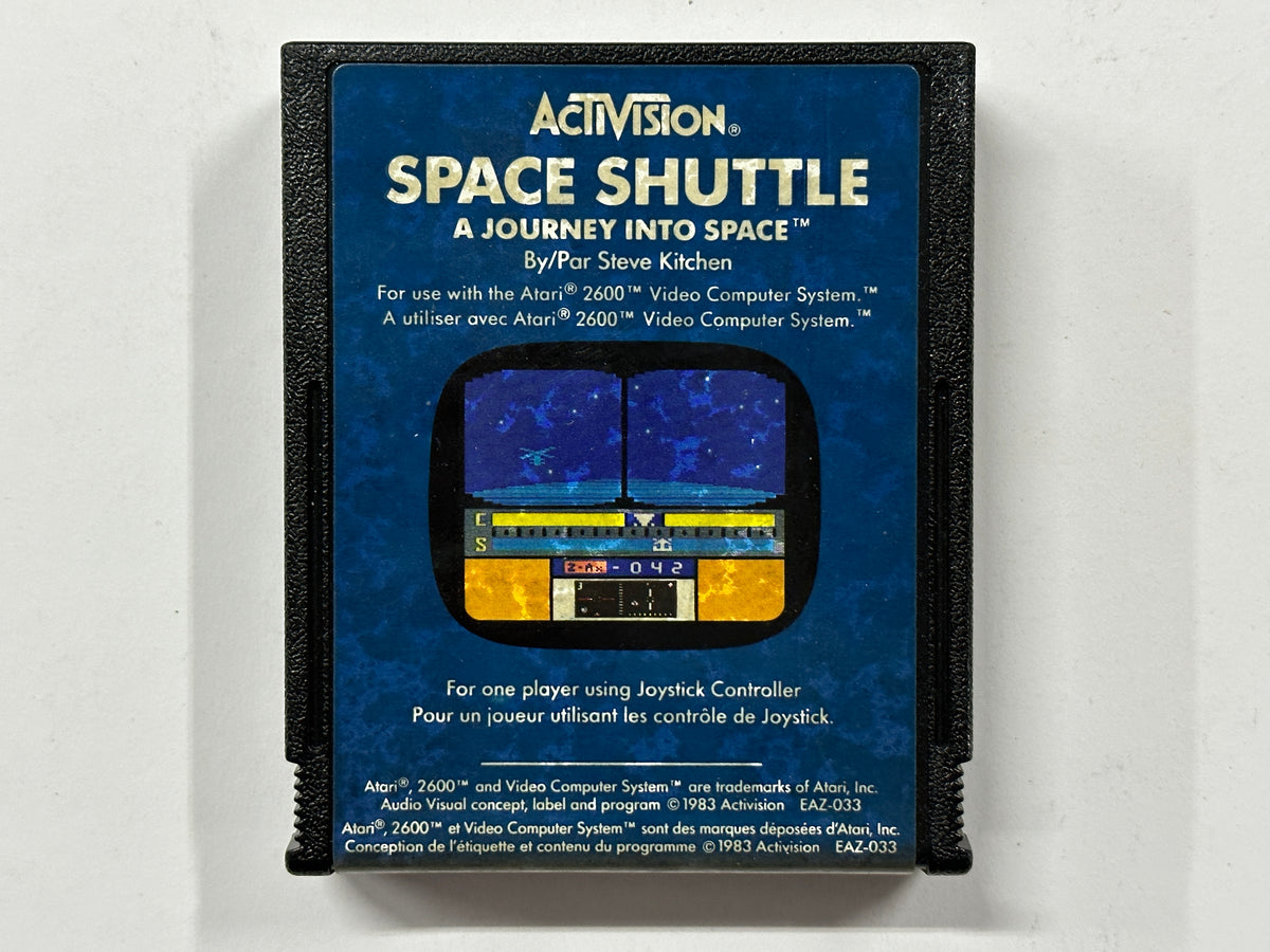 Game | Atari 2600 | Space Shuttle (Blue Label)