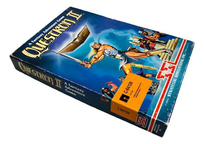Game | C64 | Boxed Questron II (Disk) Physical Video Games Game Commodore C64