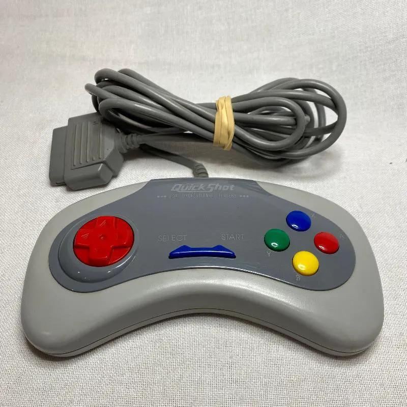 Controller | Nintendo SNES | Quickshot Gamepad Controller For Nintendo SNES/ SF Electronics Controllers & Attachments Nintendo