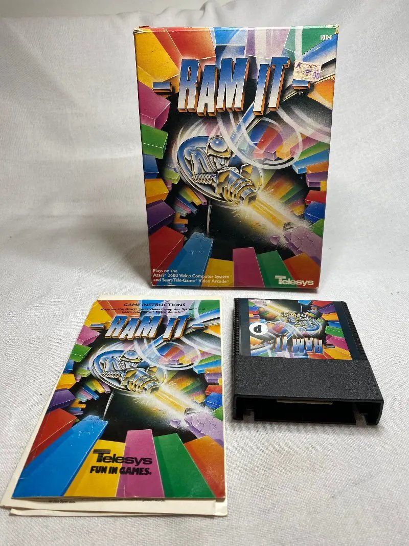 Game | Atari 2600 | Ram It Physical Video Games Game Atari
