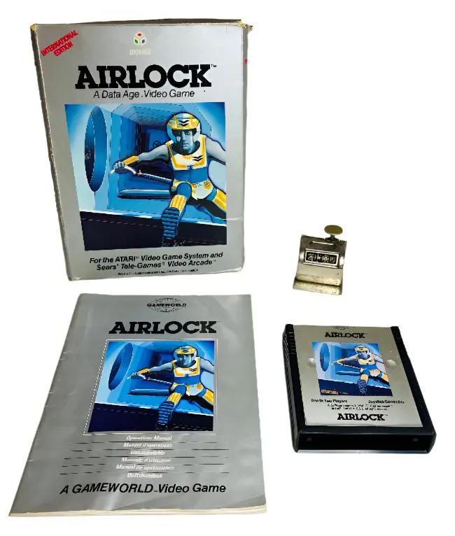 Game | Atari 2600 | Airlock Physical Video Games Game Atari