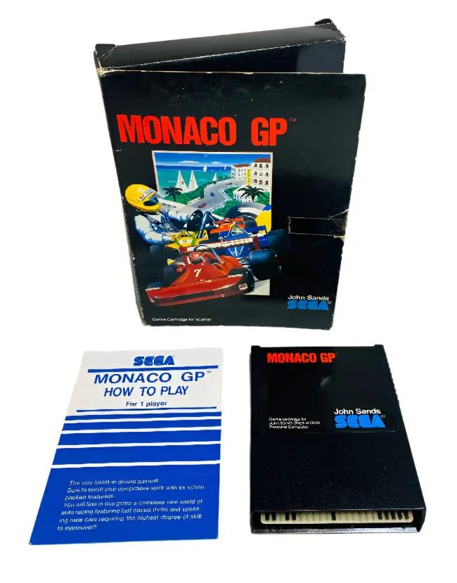 Game | Sega SG-1000 | Monaco GP G-1017 (John Sands) Physical Video Games Game Sega