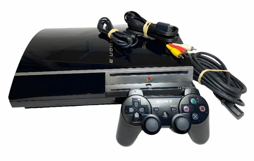 Console | PlayStation PS3 | Boxed FAT 80GB Black Set Video Game Consoles Console Sony