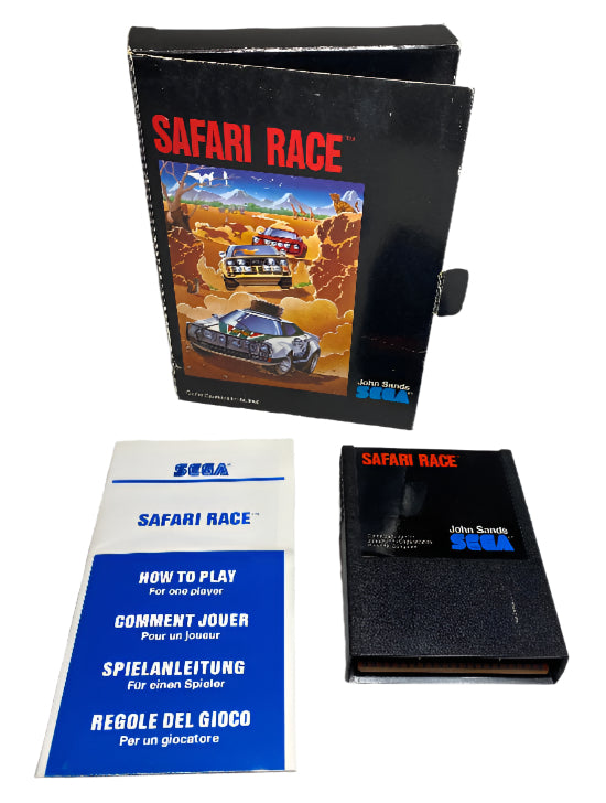 Game | Sega SG-1000 | Safari Race (John Sands)