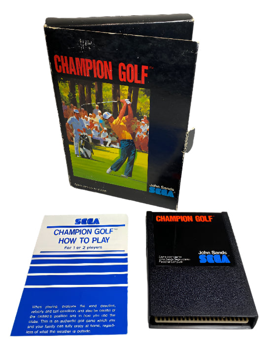 Game | Sega SG-1000 | Champion Golf (John Sands)