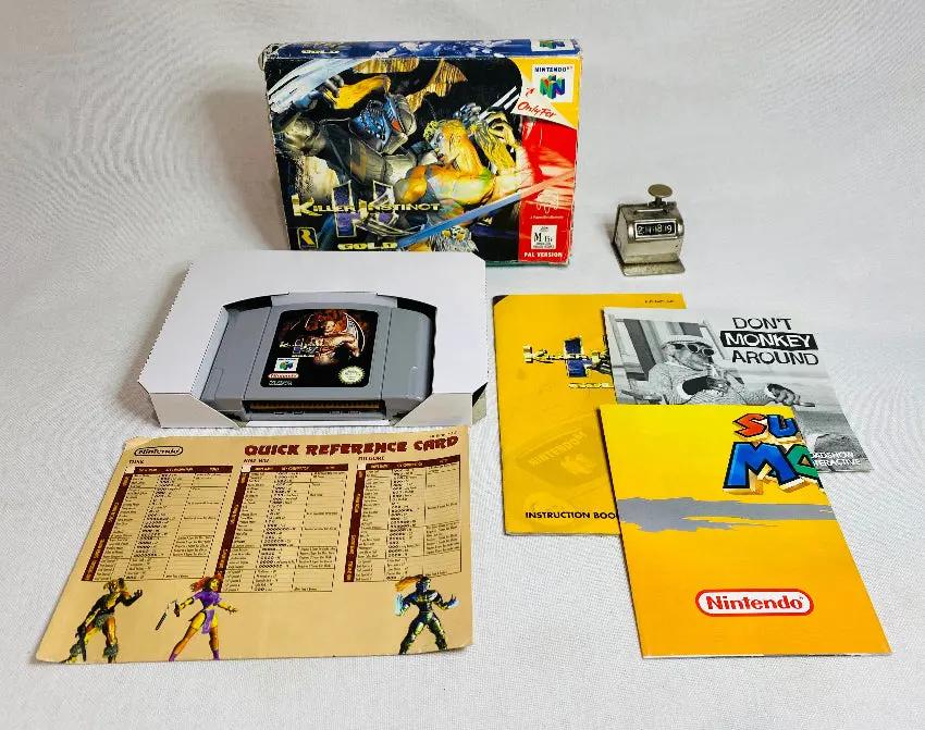 Game | Nintendo N64 | Killer Instinct Gold Physical Video Games Game Nintendo