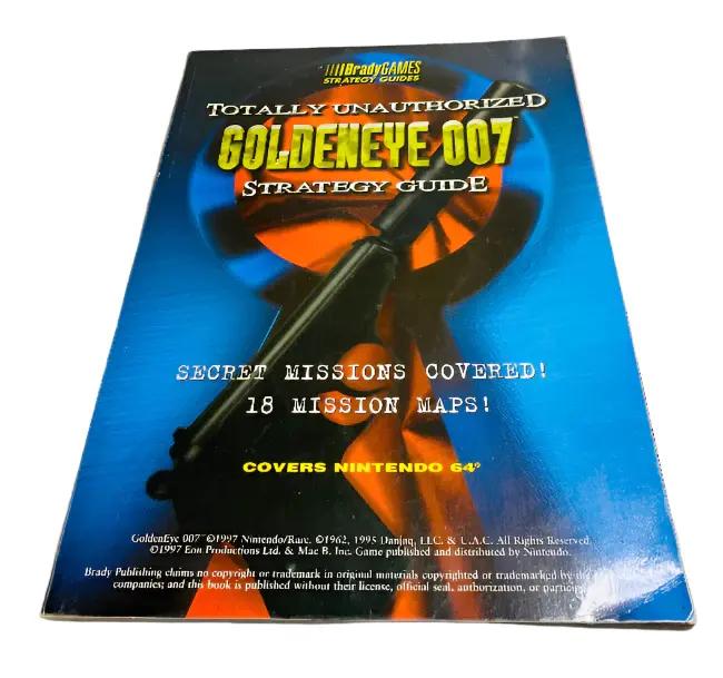 Book | Brady Games | Totally Unauthorized Goldeneye 007 Strategy Guide Books Book Brady Games