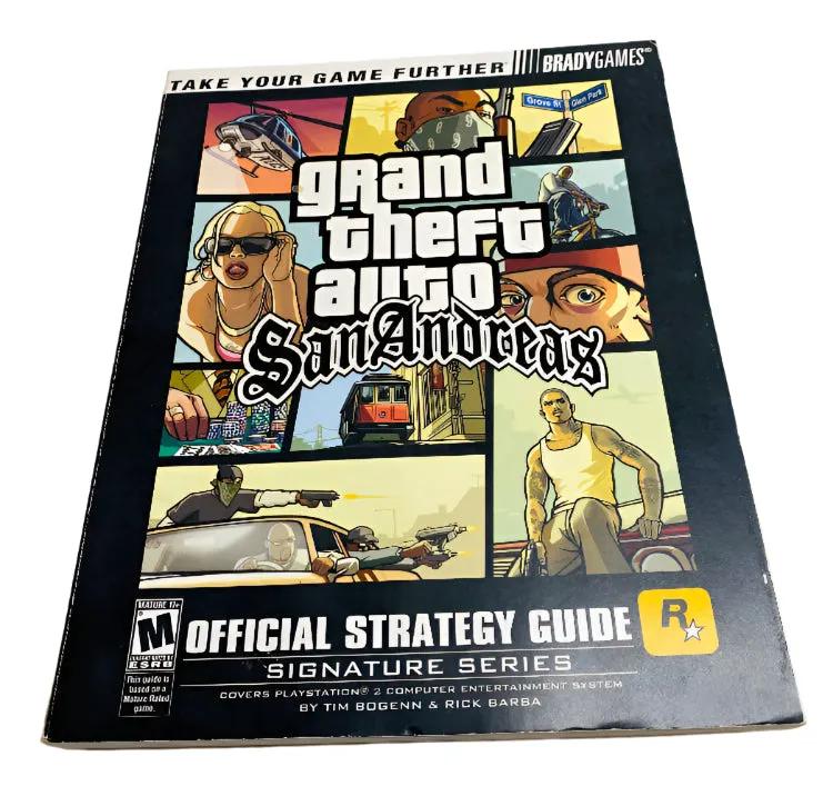 Book | Brady Games | Grand Theft Auto San Andreas Strategy Guide Books Book Brady Games