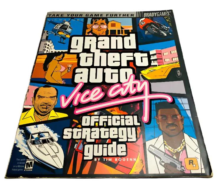 Book | Brady Games | Grand Theft Auto Vice City Strategy Guide Books Book Brady Games