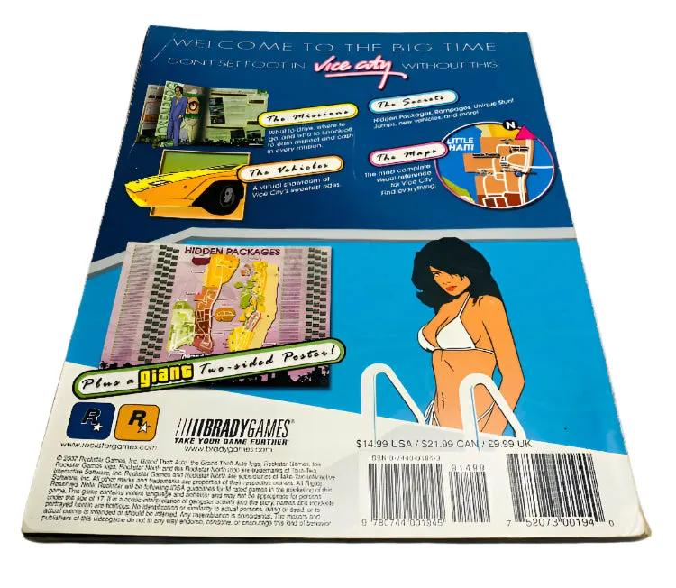 Book | Brady Games | Grand Theft Auto Vice City Strategy Guide Books Book Brady Games