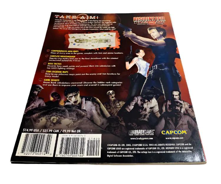 Book | Brady Games | Resident Evil Dead Aim Strategy Guide Books Book Brady Games
