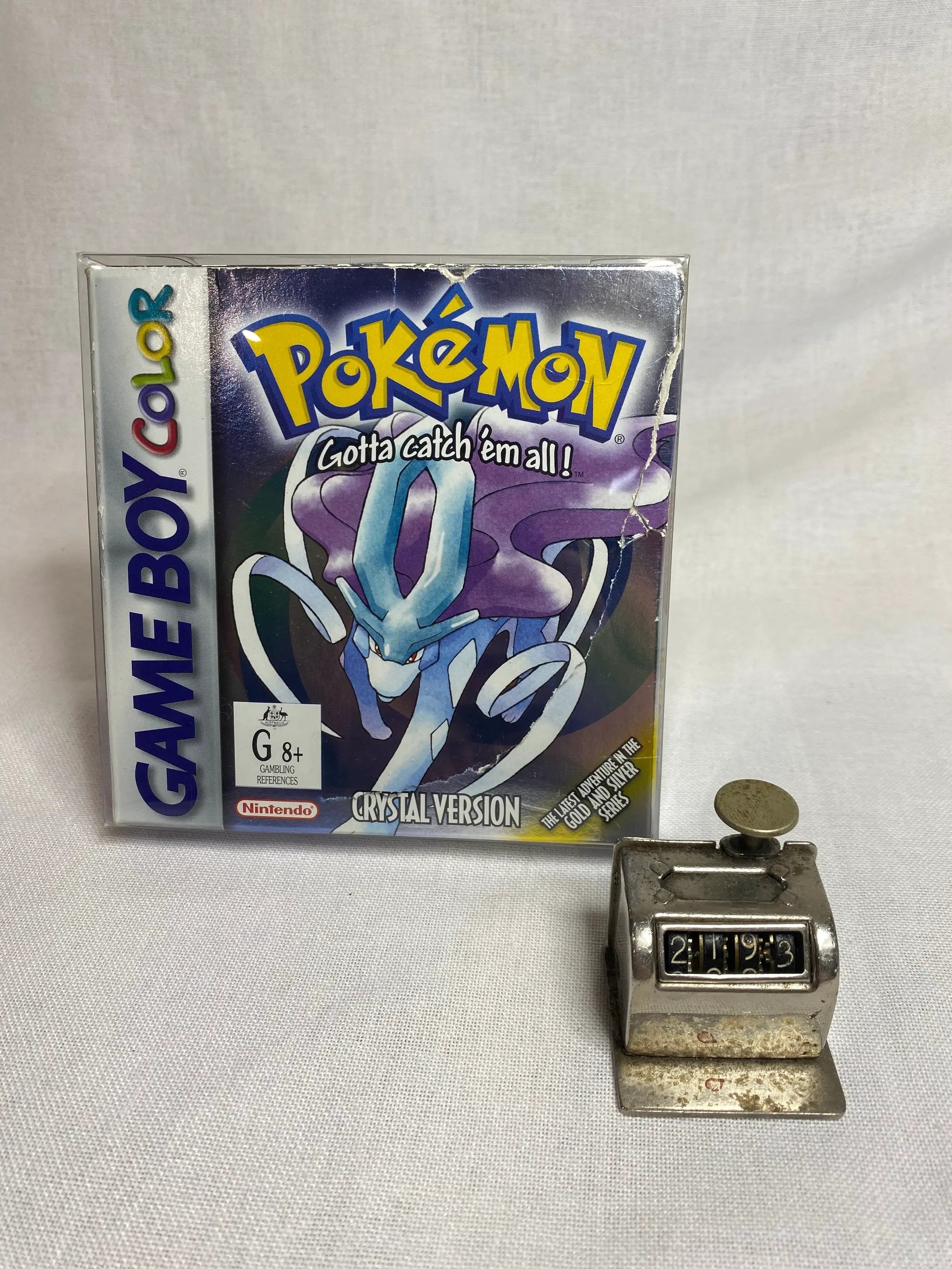 Game | Nintendo Game Boy Color GBC | Pokemon Crystal Physical Video Games Game Nintendo