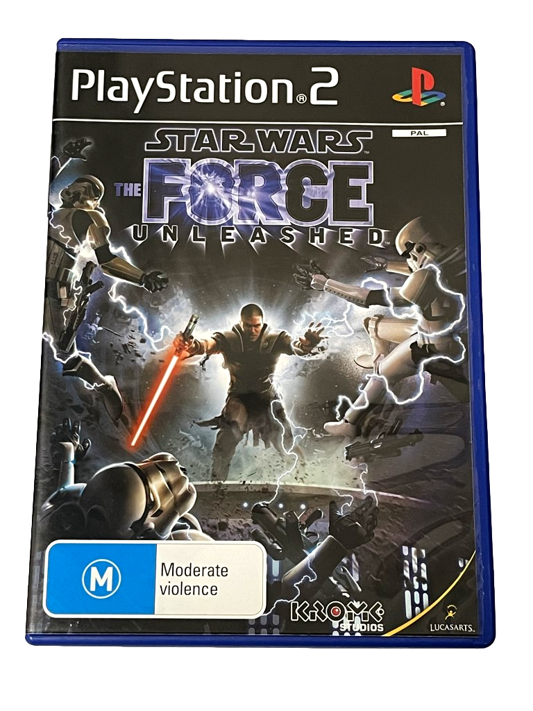 Game | Sony PlayStation PS2 | Star Wars: The Force Unleashed Physical Video Games Game Sony