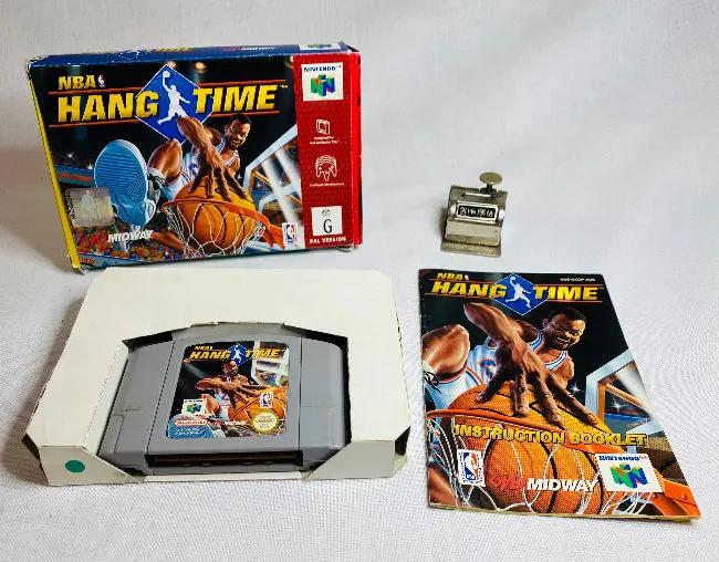 Game | Nintendo N64 | NBA Hang Time Physical Video Games Game Nintendo