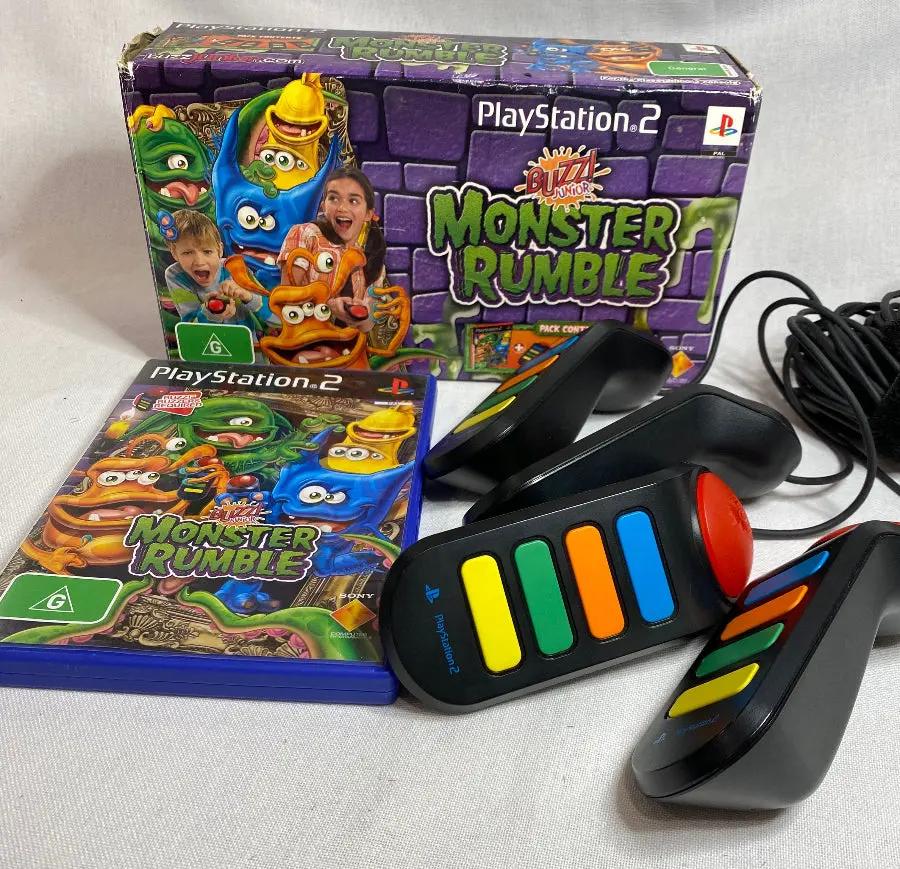 Accessory | PS2 | Buzz Junior Monster Rumble Controller Game Uncategorized Controllers & Attachments Sony