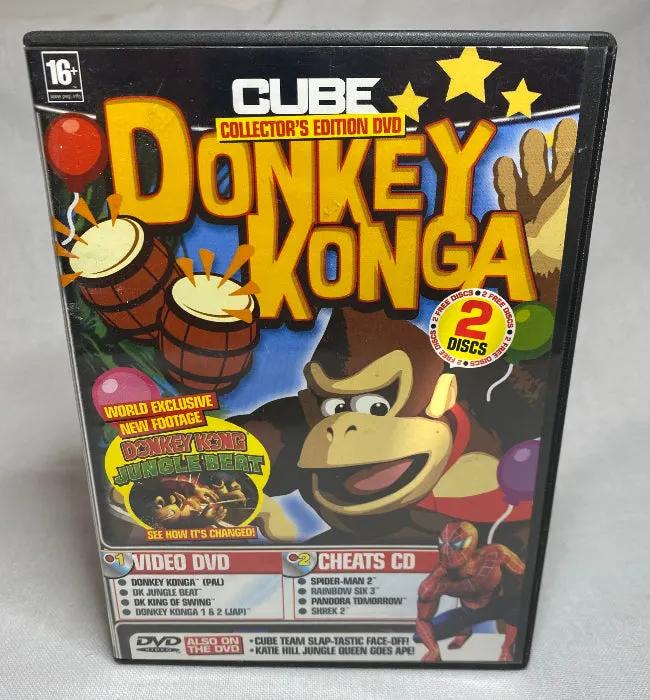 Game | Nintendo GameCube | CUBE Collector's Edition Donkey Konga Cheats Physical Video Games Game Nintendo