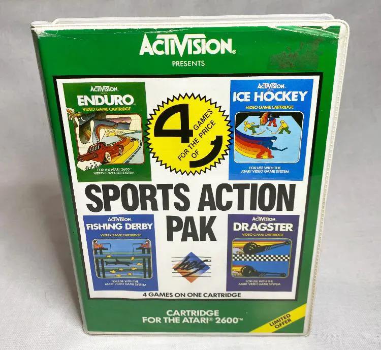 Game | Atari 2600 | Sports Action Pak Physical Video Games Game Atari