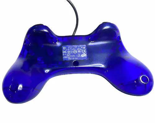 Controller |Logitech | Precision Logitech PC Clear Blue Controller Video Game Console Accessories Controllers & Attachments Logitech