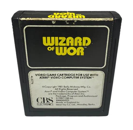 Game | Atari 2600 | Wizard Of Wor Physical Video Games Game Atari