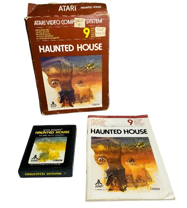 Game | Atari 2600 | Haunted House Physical Video Games Game Atari
