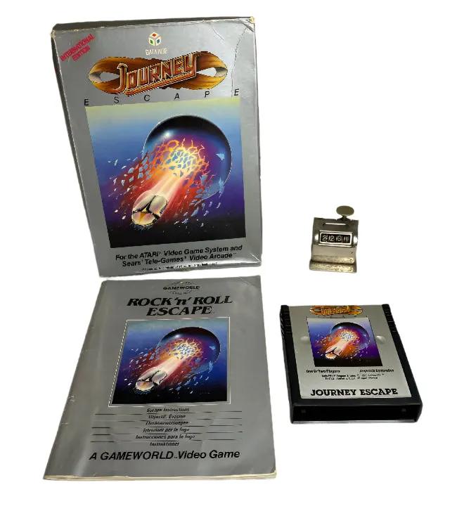 Game | Atari 2600 | Journey Escape Physical Video Games Game Atari