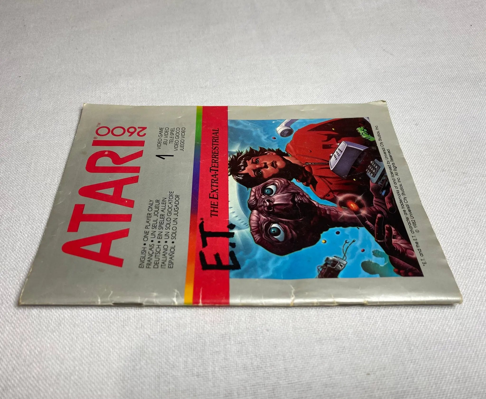 Game | Atari 2600 | ET The Extra Terrestrial Physical Video Games Game Atari