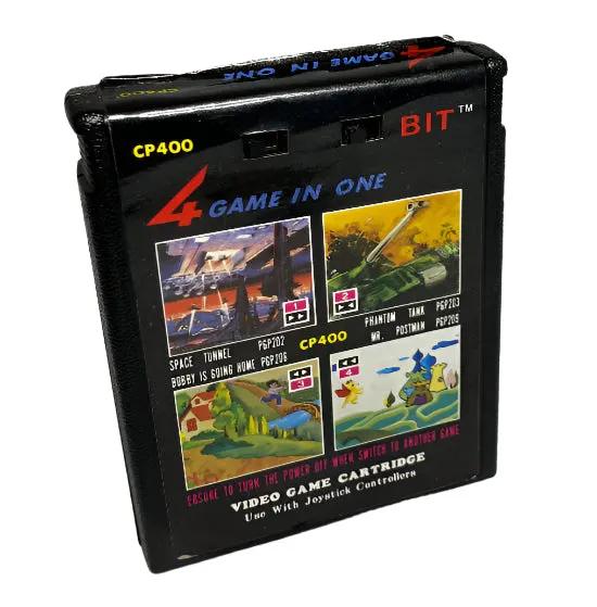 Game | Atari 2600 | 4 Game In One Physical Video Games Game Atari