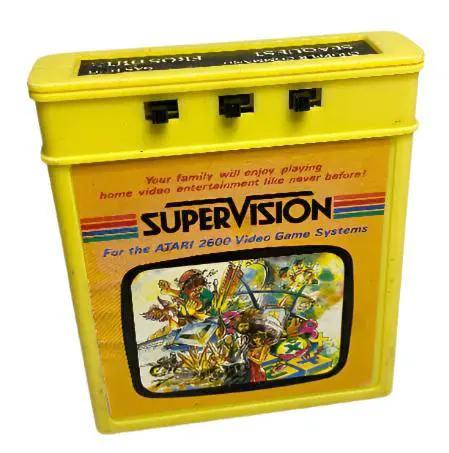 Game | Atari 2600 | 8 in 1 Super Vision Physical Video Games Game Atari